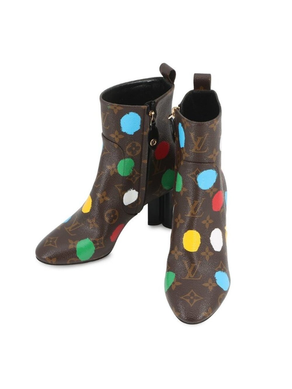 Louis Vuitton Boots LV Yk Silhouette Line Ankle Short 36